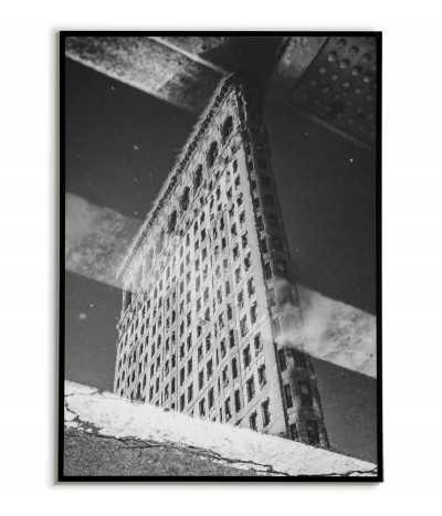 Flatiron Building New York City poster with building.
