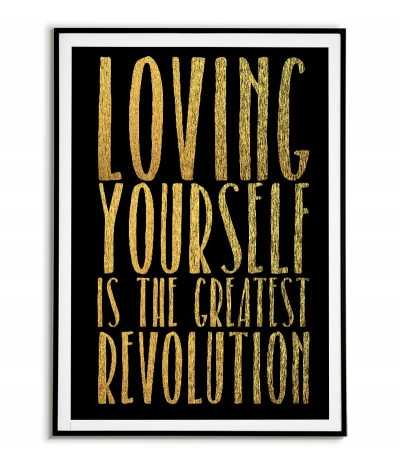 Motivational poster with...