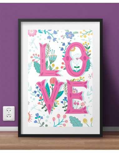 Picture of a wall poster with the... Picture of a wall poster with the...