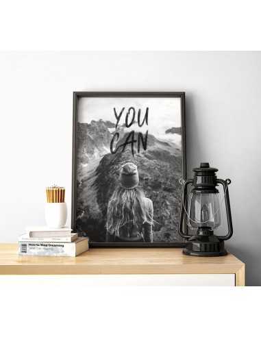 Plakat motywacyjny - You Can Plakat motywacyjny - You Can