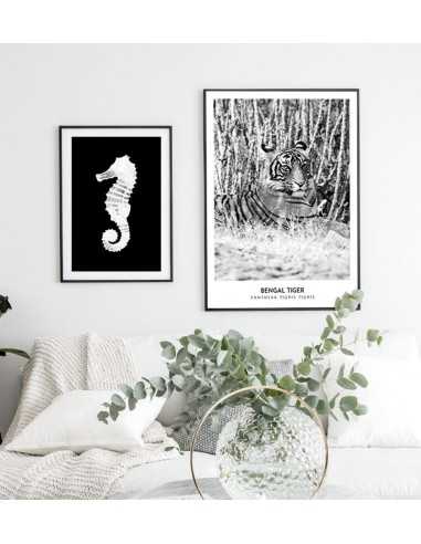 Wild tiger - Scandinavian poster Wild tiger - Scandinavian poster