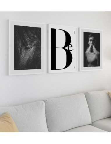 Plakat fotograficzny z koniem, portret konia, czarno białe zdjęcie konia Plakat fotograficzny z koniem, portret konia, czarno białe zdjęcie konia