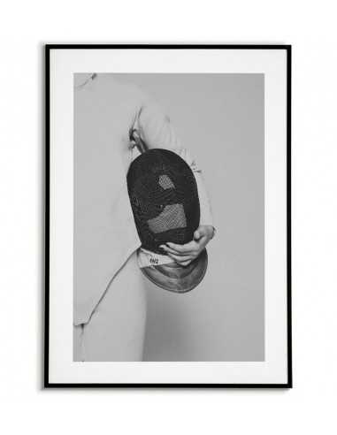 Fencer poster - Photo poster with...