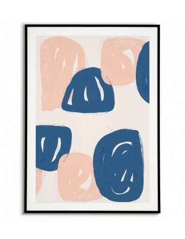 Scandinavian poster - Abstract paint...