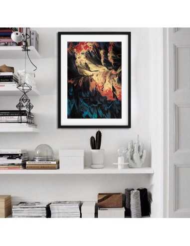 Scandinavian poster - Dark abstraction Scandinavian poster - Dark abstraction