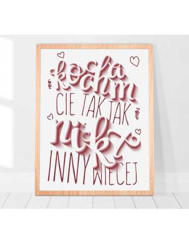 Poster on the wall with the... Poster on the wall with the...
