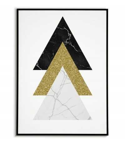 Geometric poster -...