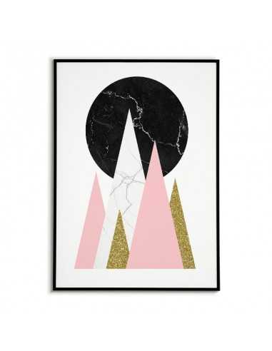 plakat geometryczny na ścianę. Koła i trójkąty. Nowoczesna grafika na ścianę. plakat geometryczny na ścianę. Koła i trójkąty. Nowoczesna grafika na ścianę.