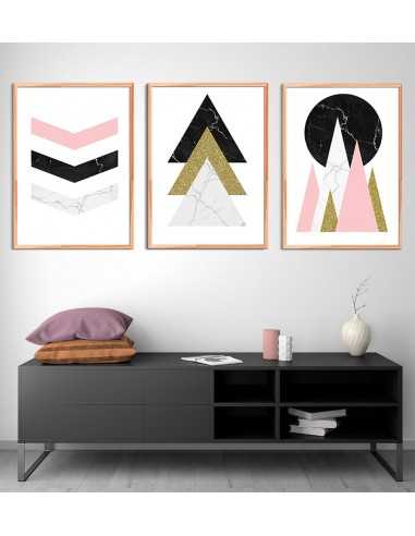Geometric poster on the wall - Arrows... Geometric poster on the wall - Arrows...