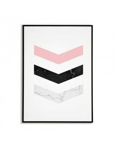 Plakat geometryczny ze strzałkami. Nowoczesna grafika na ścianę. Plakat geometryczny ze strzałkami. Nowoczesna grafika na ścianę.
