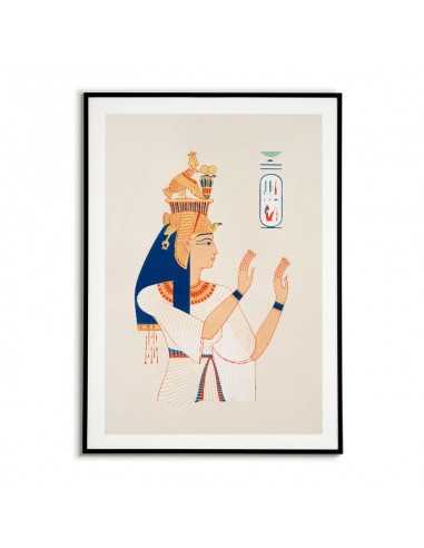 Egypt poster with motifs of ancient Egypt. Wall graphics with vintage style portrait. Egypt poster with motifs of ancient Egypt. Wall graphics with vintage style portrait.
