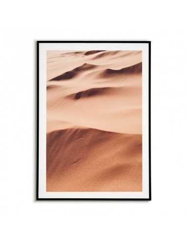 Poster, artwork to frame with a photograph of desert sand. Perfect for a wall in the living room or bedroom Poster, artwork to frame with a photograph of desert sand. Perfect for a wall in the living room or bedroom