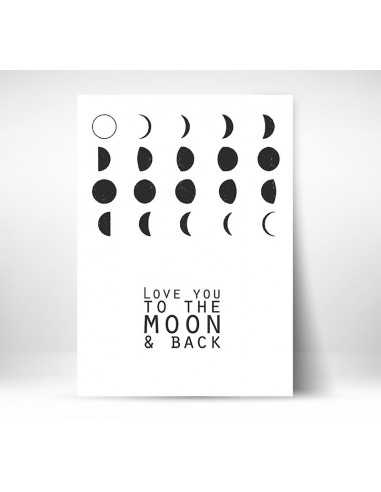 plakat z księżycem, księżyc, plakat z kosmosem, plakaty do domu, obrazek, planeta, i love you to the moon plakat z księżycem, księżyc, plakat z kosmosem, plakaty do domu, obrazek, planeta, i love you to the moon