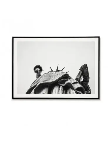 The Statue of Liberty in New York City poster. Black and white photography for the living room or bedroom. The Statue of Liberty in New York City poster. Black and white photography for the living room or bedroom.