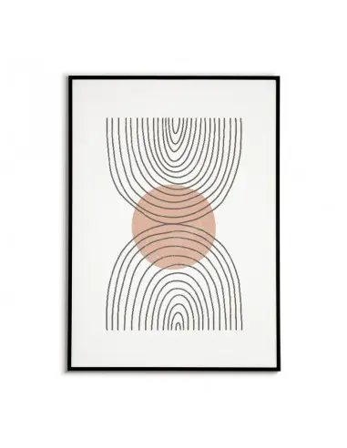 A modern poster in a minimalist style. Poster with abstract patterns and soft pastel colors A modern poster in a minimalist style. Poster with abstract patterns and soft pastel colors
