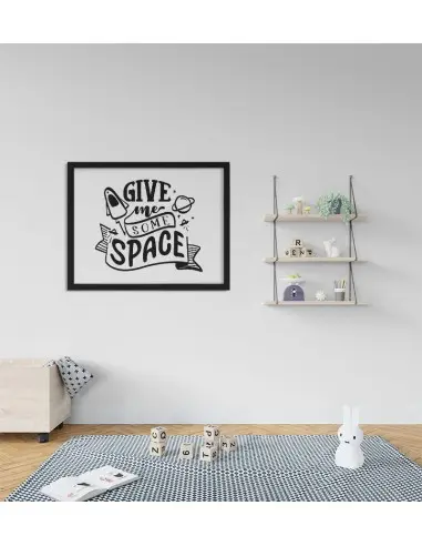 Scandinavian-style poster for a...