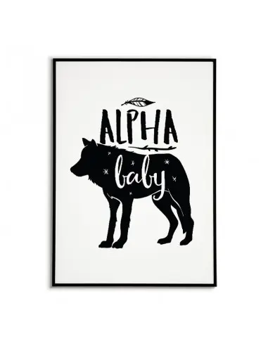 A poster for children with a wolf and... A poster for children with a wolf and...