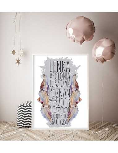 Child-friendly - Boho with feathers -... Child-friendly - Boho with feathers -...