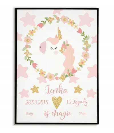 Metryczka dla dziecka - Z...