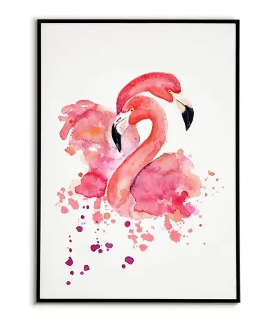 Poster with beautiful...