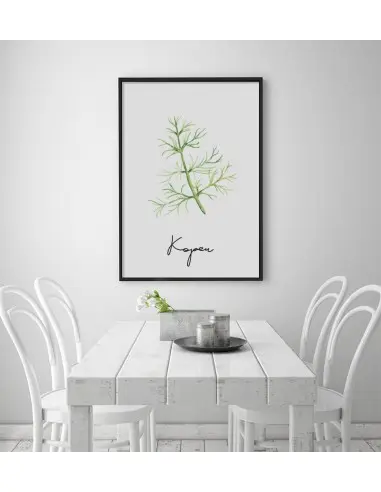 Dill poster - Graphics, poster of... Dill poster - Graphics, poster of...