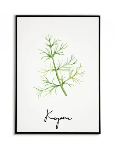 Dill poster - Graphics, poster of...