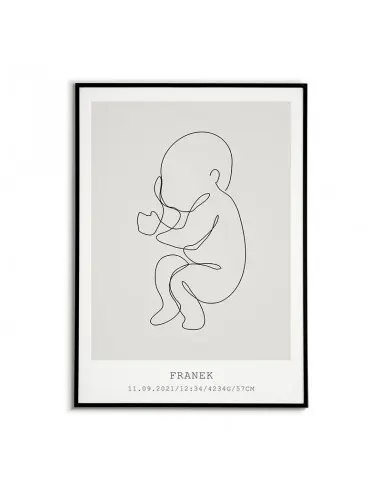 Baby birth certificate - Lines,... Baby birth certificate - Lines,...