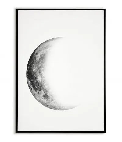 Moon in the first quarter...