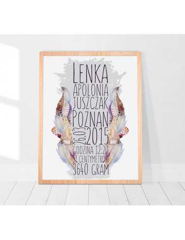 Child-friendly - Boho with feathers -... Child-friendly - Boho with feathers -...
