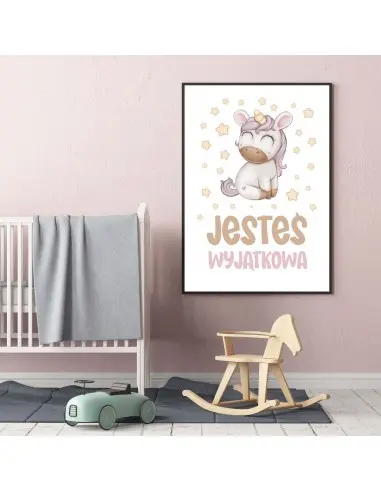 A poster for a girl with a unicorn... A poster for a girl with a unicorn...