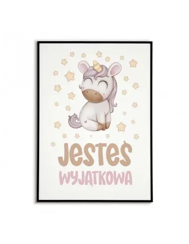 A poster for a girl with a unicorn... A poster for a girl with a unicorn...