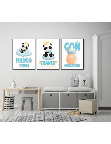 A triptych of posters for a child... A triptych of posters for a child...