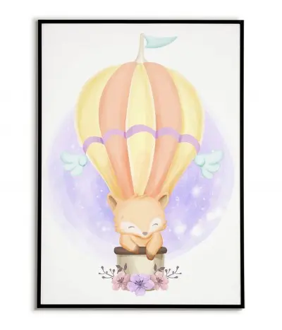 Poster for a child - Fox in...