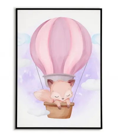 Poster for a child - Fox in...