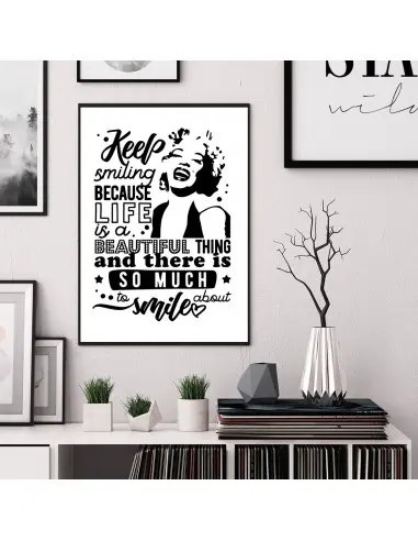Motivational poster - Marilyn Monroe... Motivational poster - Marilyn Monroe...