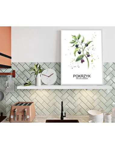 Herbs poster for the kitchen with an exclamation and an inscription. Exclamation poster Herbs poster for the kitchen with an exclamation and an inscription. Exclamation poster