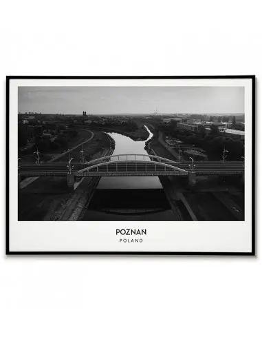 Poster Poznań - Poster with the city Poster Poznań - Poster with the city