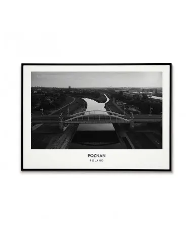 Poster Poznań - Poster with the city Poster Poznań - Poster with the city