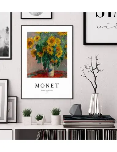 Poster - Bouquet of Sunflowers,... Poster - Bouquet of Sunflowers,...