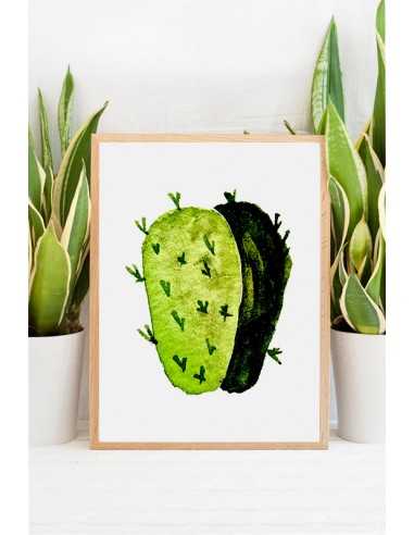 Cactus painted on a white background... Cactus painted on a white background...