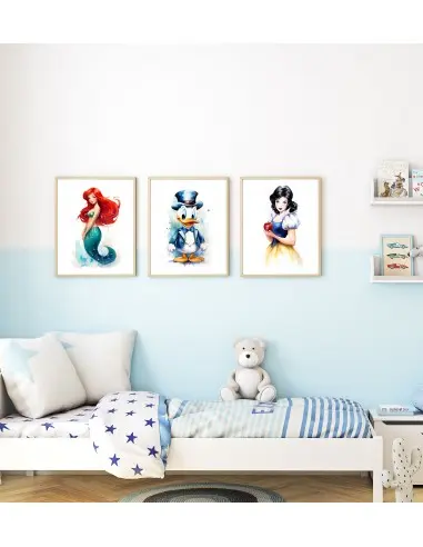 Snow White's Glass Dream – Watercolor... Snow White's Glass Dream – Watercolor...