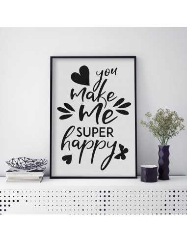 Poster, image for lovers perfect as a valentine gift with the inscription Poster, image for lovers perfect as a valentine gift with the inscription